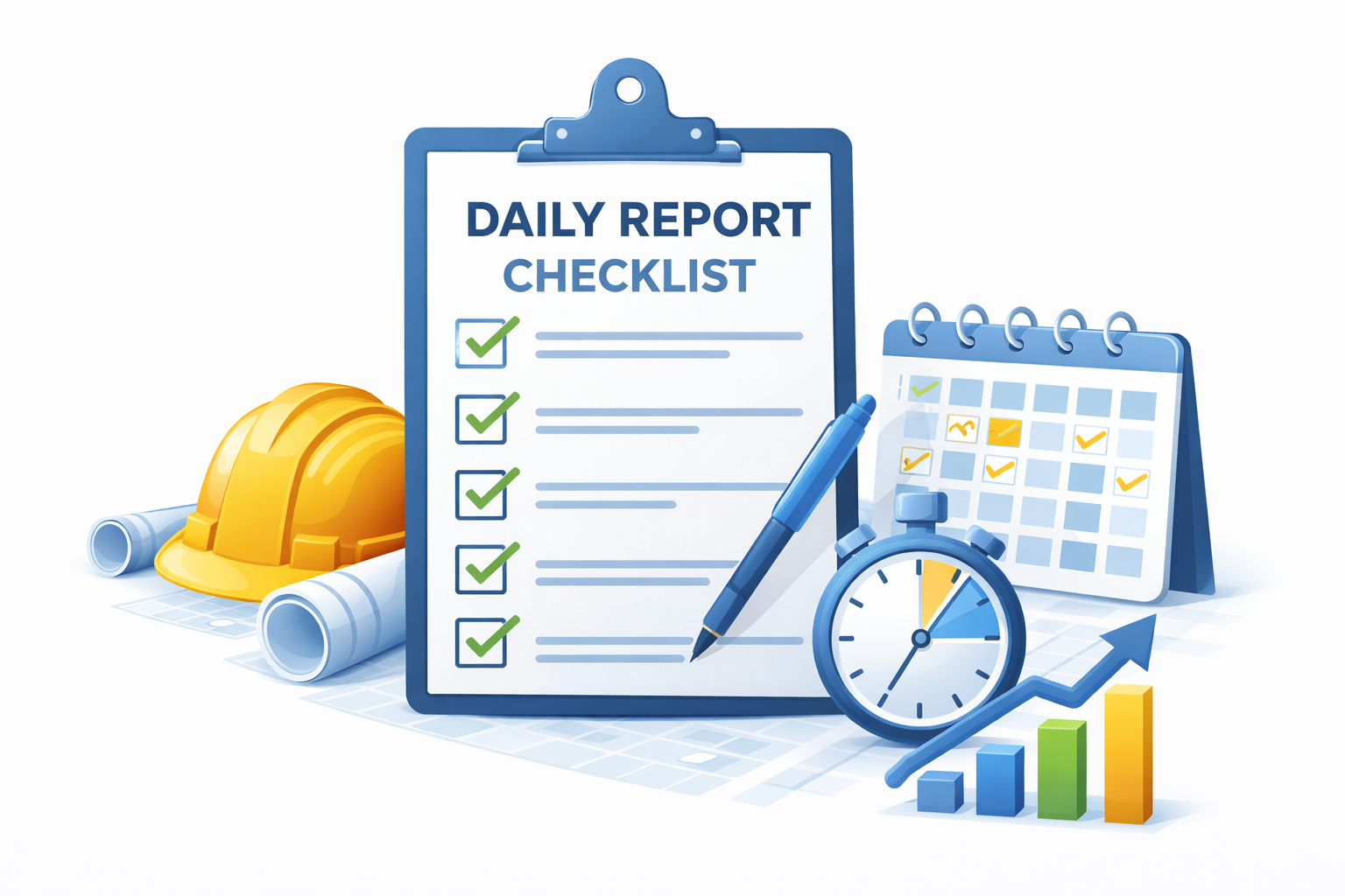 Daily report checklist